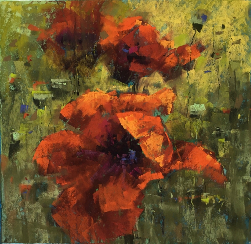 Poppies of the Field by artist Jan Weaver